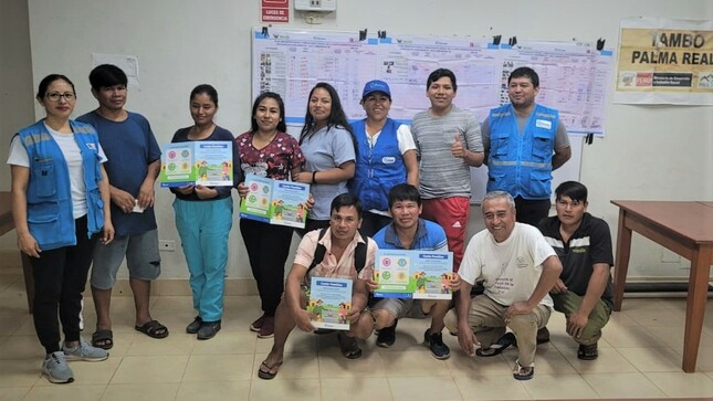 Sunass capacita a comunidad nativa