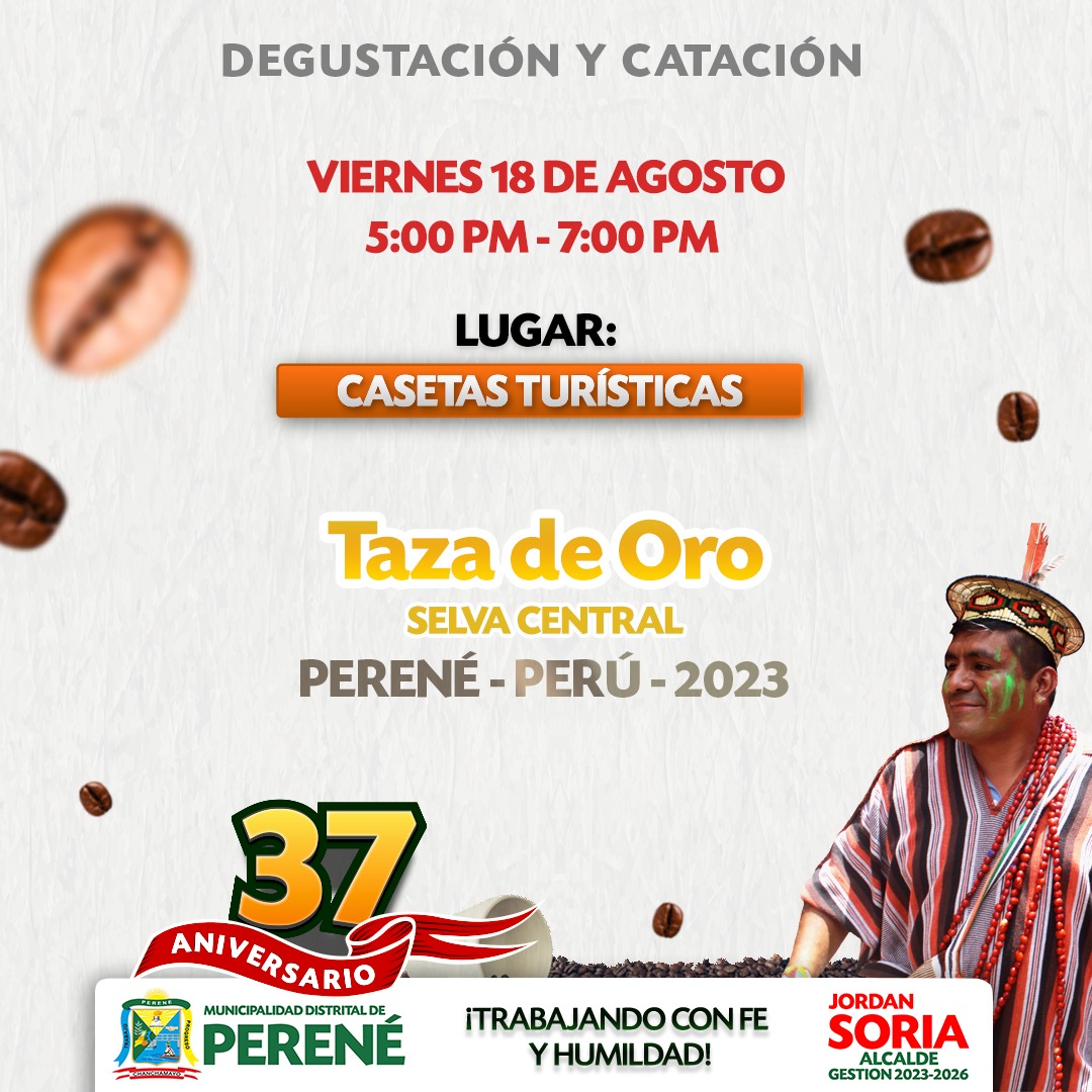 Jordan Pepe, Soria Runachagua, impulsa el consumo de café en el distrito de Perené.