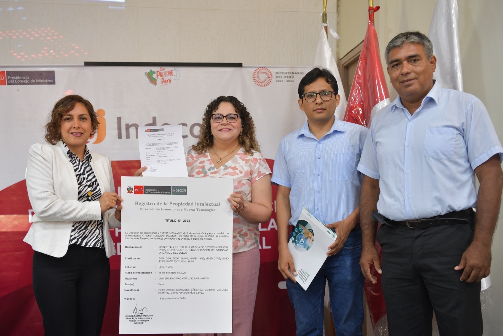 Indecopi promueve el crecimiento económico en la región San Martín mediante trabajo articulado de promoción de la propiedad intelectual