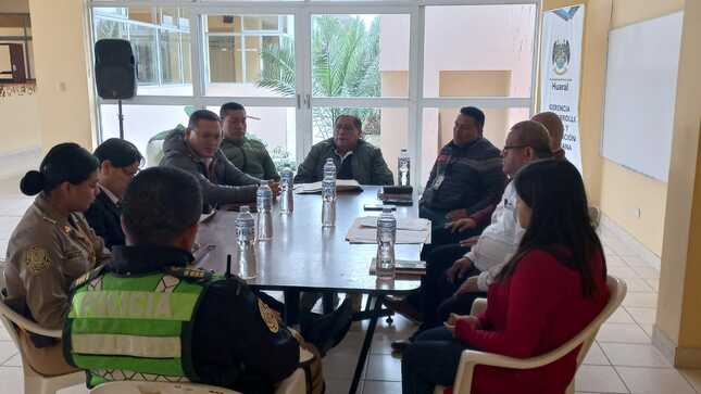 Municipalidad provincial coordina acciones con la fiscalía y policía para abordar los desafíos del Transporte y la Seguridad Vial