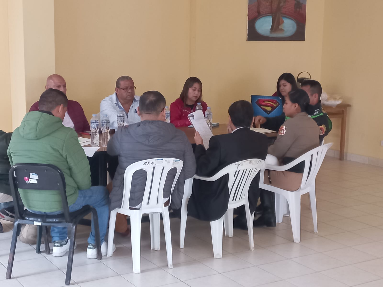 Municipalidad provincial coordina acciones con la fiscalía y policía para abordar los desafíos del Transporte y la Seguridad Vial