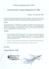 Vista preliminar de documento Acuerdo del Consejo Regional N° 016-20106L3gT