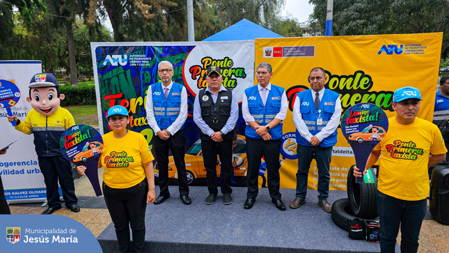 En alianza con la Autoridad de Transporte Urbano , hoy se desarrolló la "Feria del Taxista 2023"🚖 , en el Explanada Campo de Marte, donde diversos taxistas formales se beneficiaron con atención 👩‍⚕️ médica gratuita,  premios 🎁, descuentos y mucho más. 🤗
Permanezcan atentos de las próximas ferias que estaremos realizando en diversos puntos del distrito. 🤩
#JesúsMaríaSomosTodos 🤗