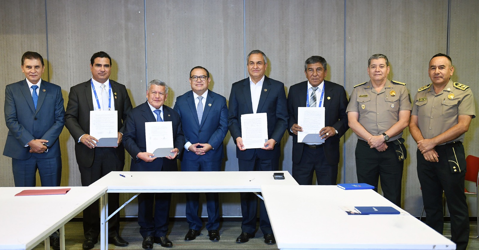 Mininter suscribió 31 convenios con gobiernos regionales y locales para fortalecer la seguridad ciudadana