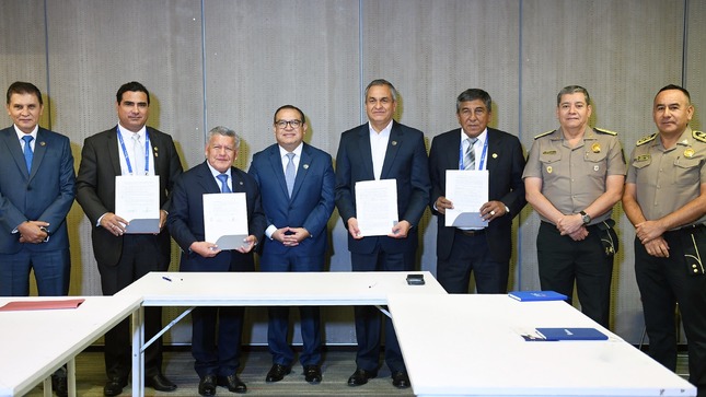 Mininter suscribió 31 convenios con gobiernos regionales y locales para fortalecer la seguridad ciudadana 