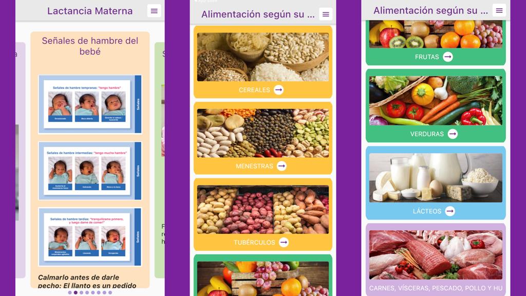 ¡Yico! un aplicativo móvil que resuelve dudas sobre alimentación en niñas y niños menores de 2 años