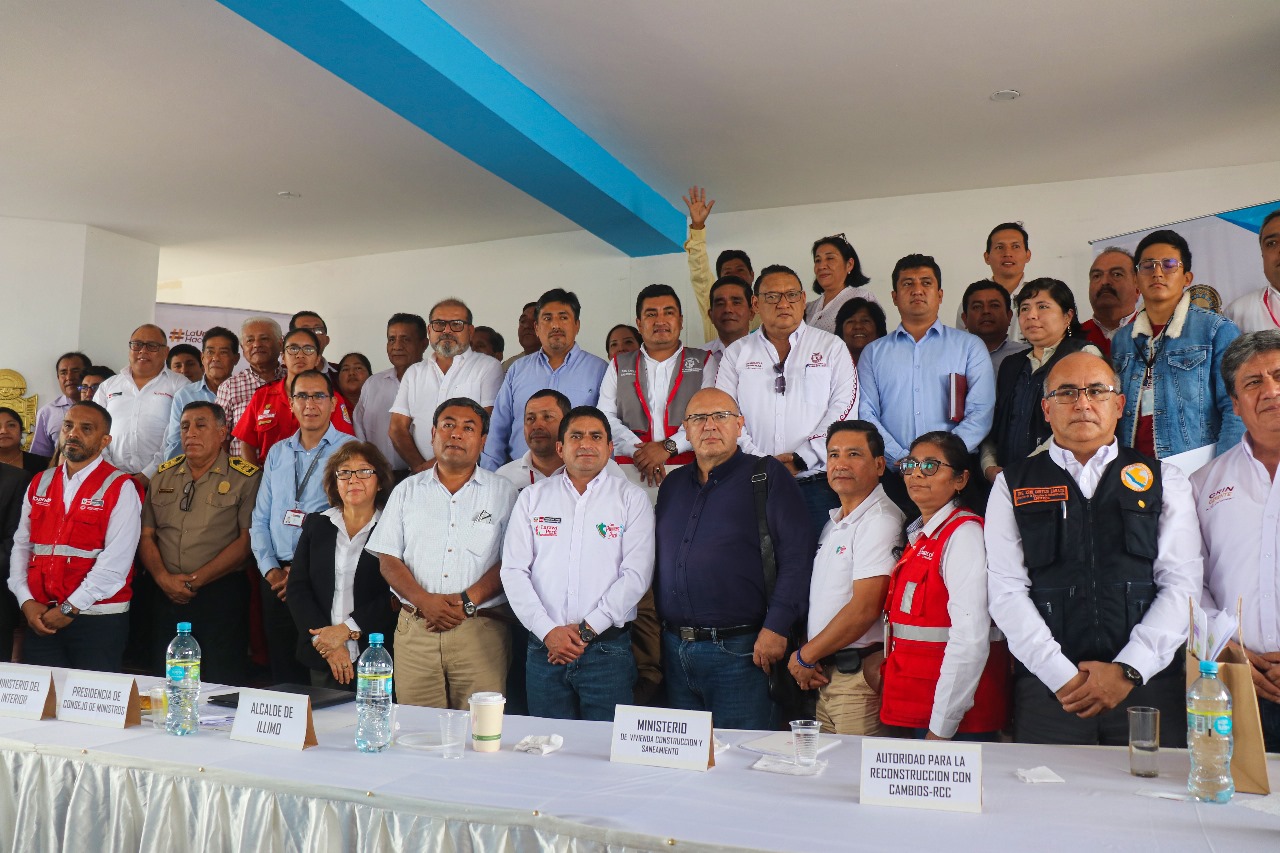 Llamkasun Perú firma acuerdos para financiar actividades de intervención inmediata en distritos de Lambayeque
