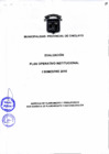 Vista preliminar de documento Evaluación POI 2015 I Semestre