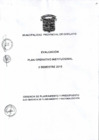 Vista preliminar de documento Evaluación POI 2015 II Semestre