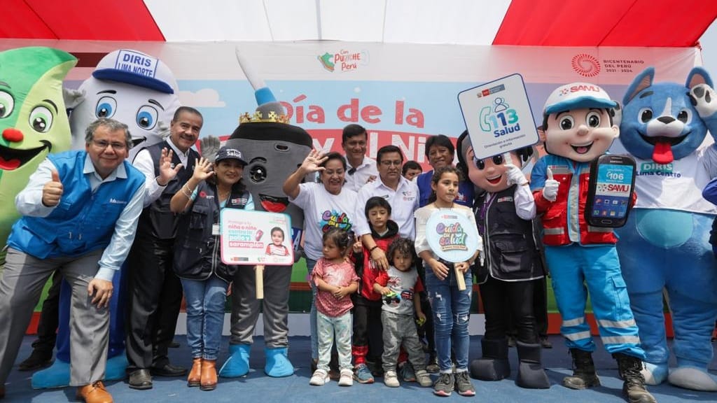 Día del Niño: Ministro Vásquez anuncia la implementación del programa “Niños de Hierro” 