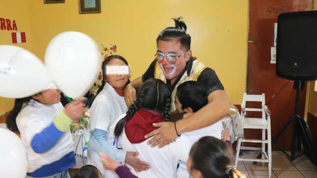 Pasco: Voluntariado de Electrocentro llevan alegría y bienestar a los Niños del Albergue “Caro San Francisco de Asís”