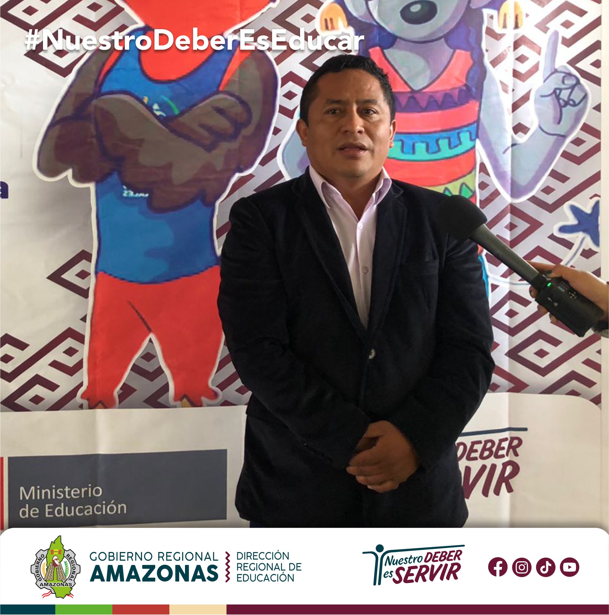 administrador de la DRE Amazonas