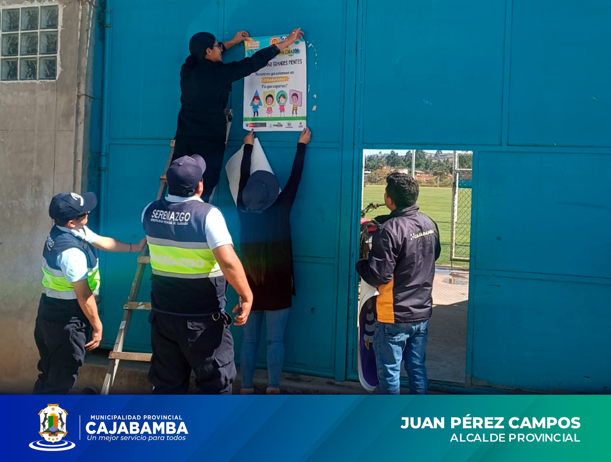 COMUDENNA Instaló Señáleticas De Estrategia Ponte En Modo Niñez