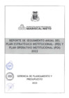 Vista preliminar de documento reporte_de_seguimiento_anual_del_plan_estrategico_institucional_pei_y_plan_operativo_institucional_poi_2022