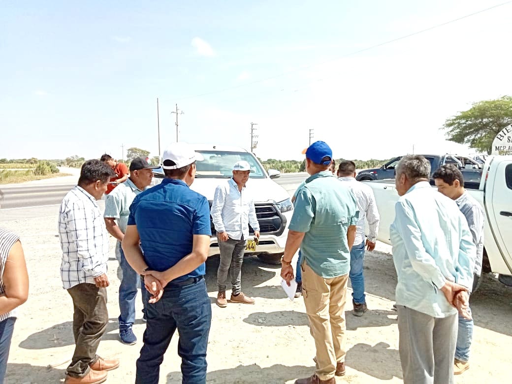 Se Construirá Carretera que une los Pueblos del Sector Panamericana de los Distritos del Tallan Y Cura Mori.