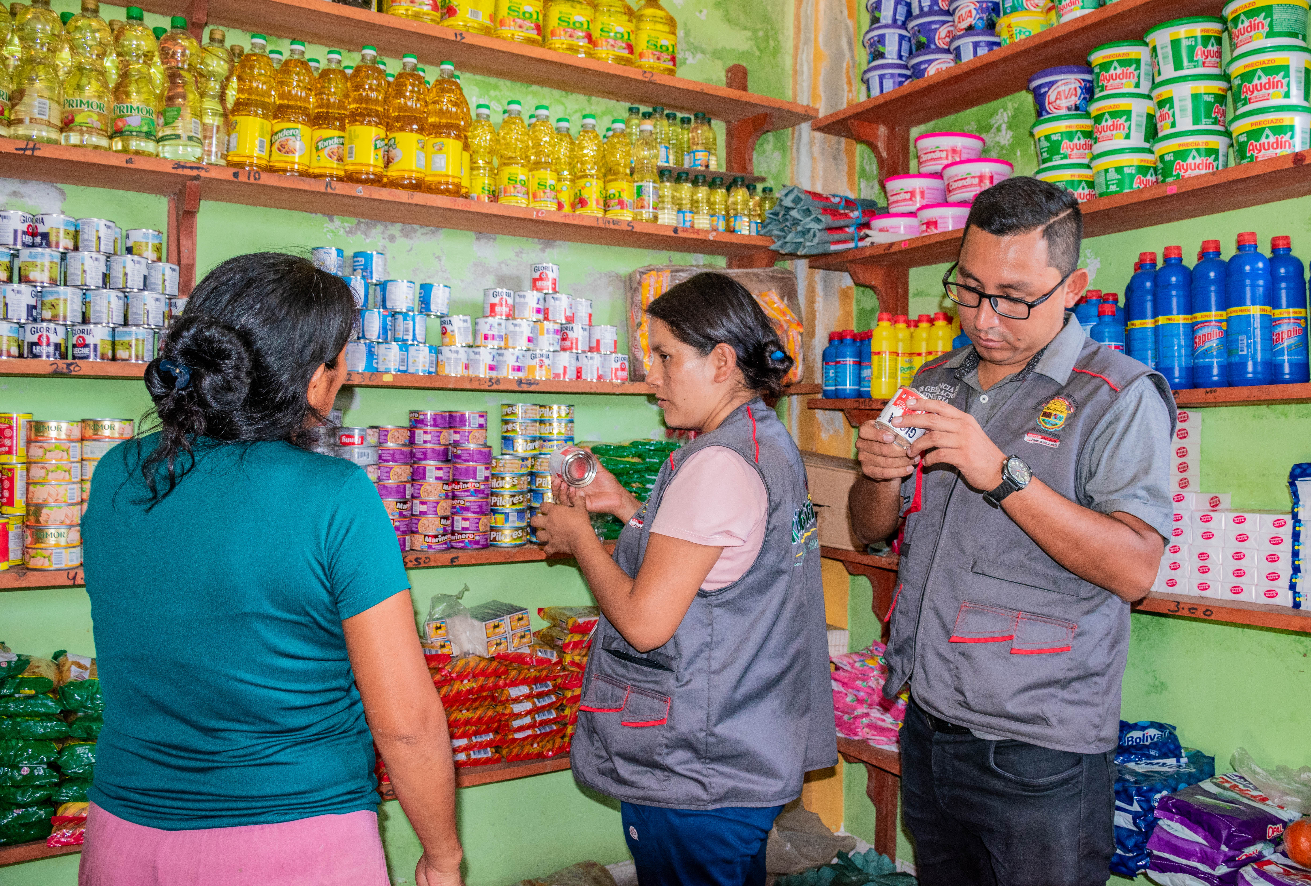 Operativo preventivo a establecimientos comerciales del centro poblado de Progreso