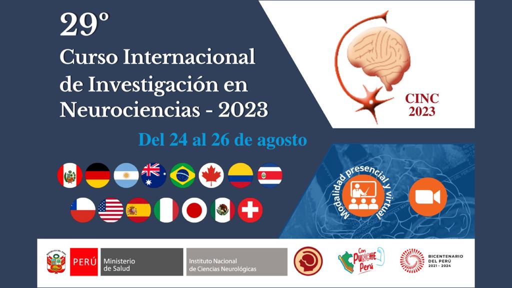 Instituto Nacional de Ciencias Neurológicas realizará curso de investigación en neurociencias 