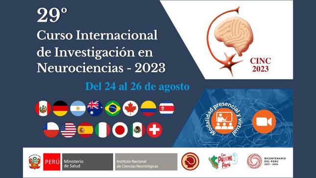 Instituto Nacional de Ciencias Neurológicas realizará curso de investigación en neurociencias 