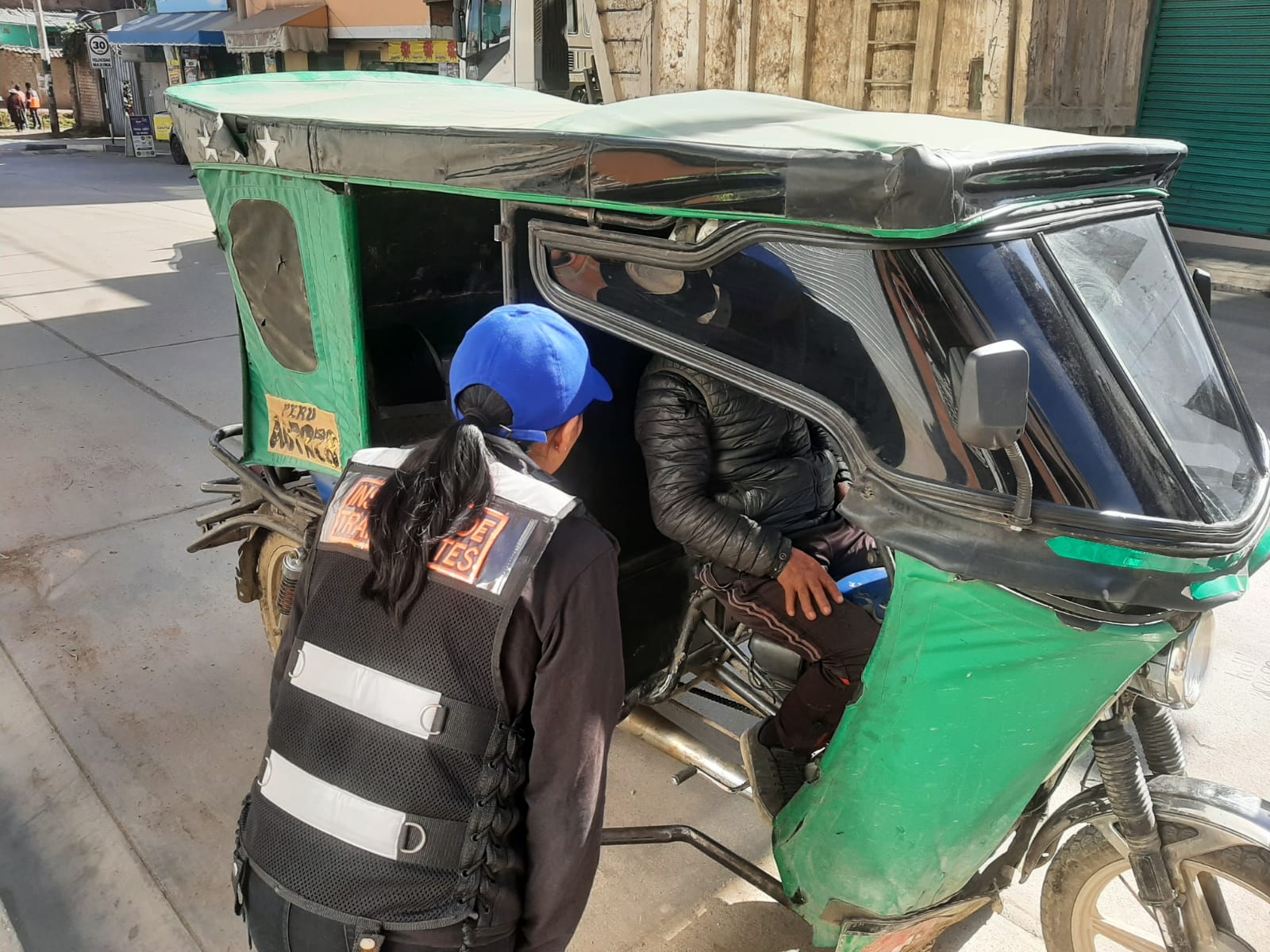 agredidos por mototaxista informal