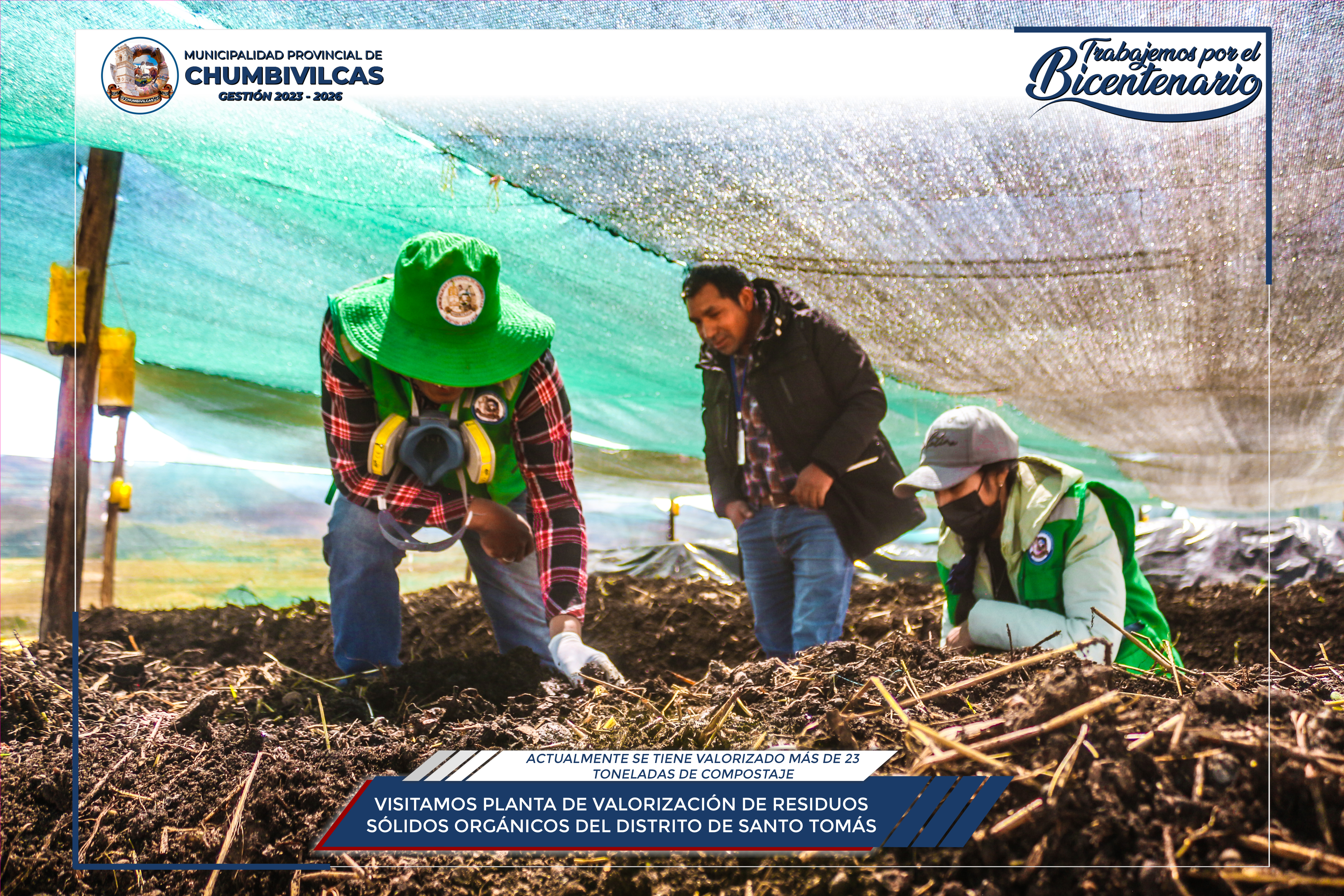 Municipalidad de Chumbivilcas impulsa uso de Planta de Valorización de Residuos Sólidos Orgánicos del distrito de Santo Tomás