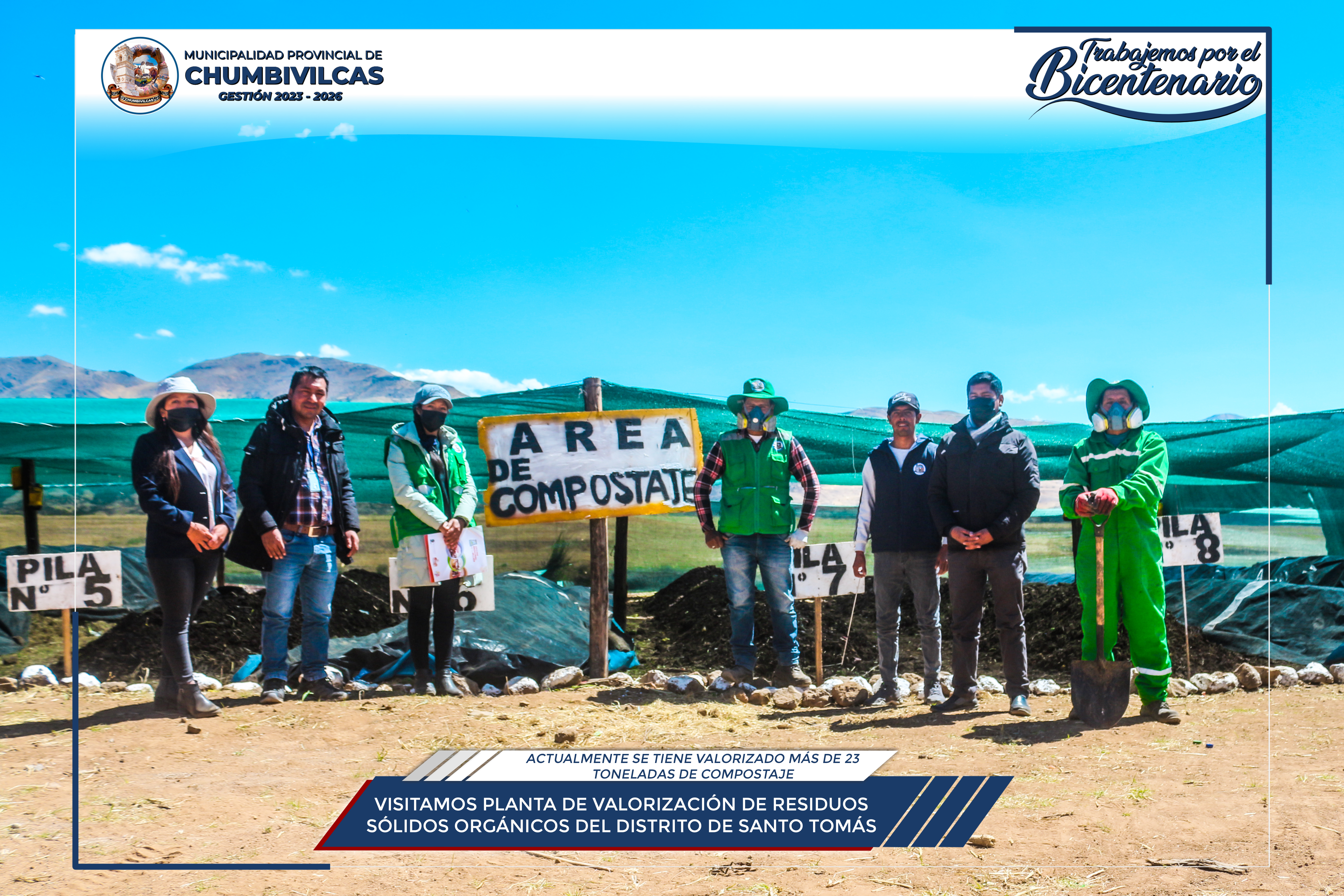 Municipalidad de Chumbivilcas impulsa uso de Planta de Valorización de Residuos Sólidos Orgánicos del distrito de Santo Tomás