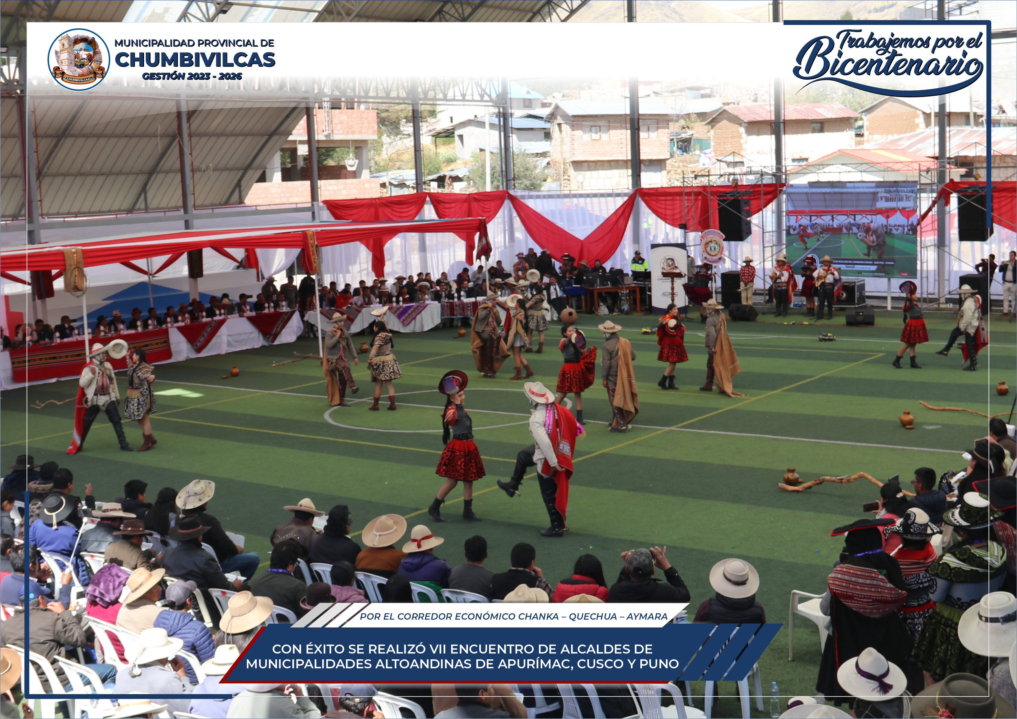 En Chumbivilcas se realiza VII Encuentro de Alcaldes de Municipalidad Altoandinas de Apurímac, Cusco y Puno