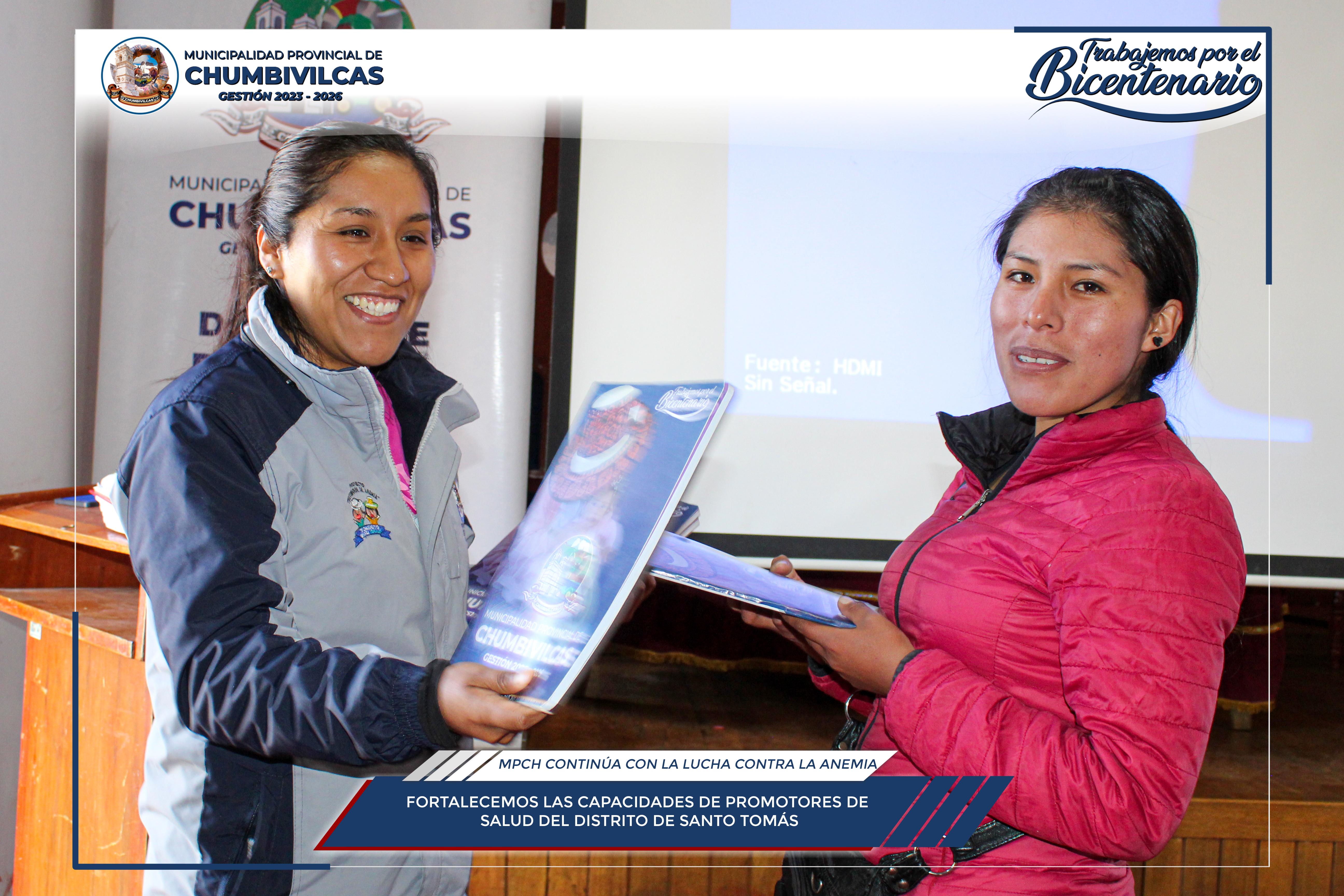 Municipalidad de Chumbivilcas fortalece las capacidades de promotores de salud del distrito de Santo Tomás