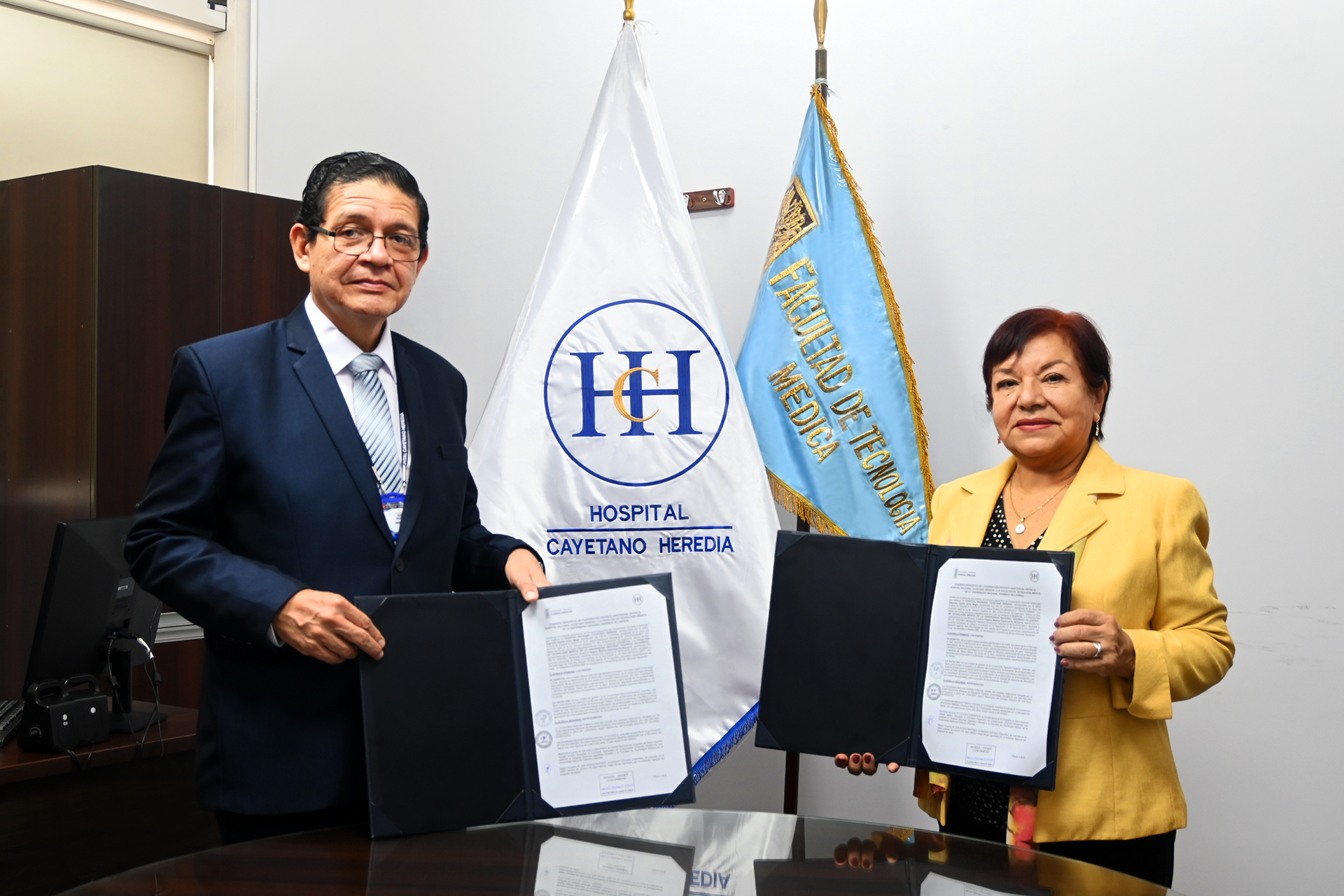 Muestra del convenio