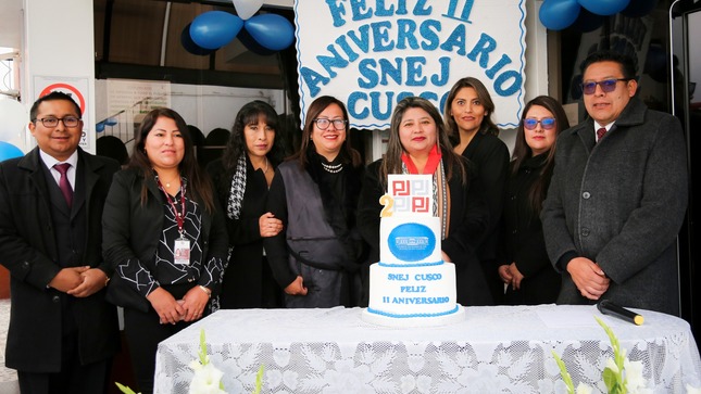 Sistema Nacional Especializado de Justicia para la Protección y Sanción de la Violencia SNEJ - Cusco celebró su II aniversario