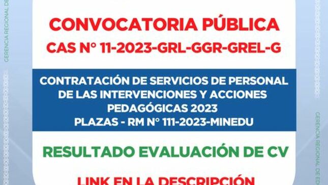Convocatoria