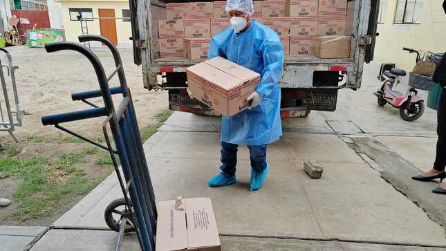 Llegó el lote de los productos lácteos y de inmediato se iniciará con el reparto de las remesas a las beneficiarias de los comités del vaso 