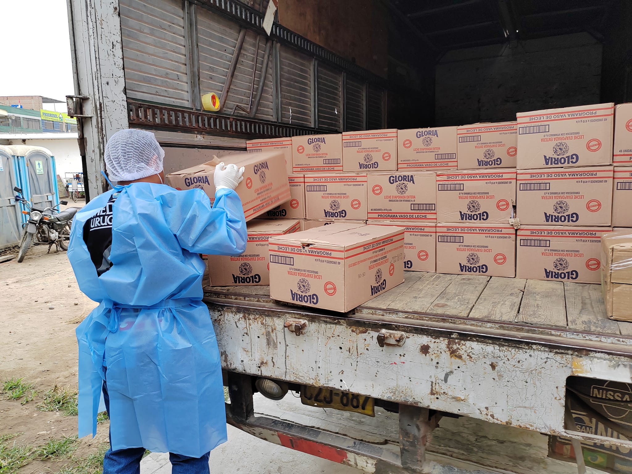 Llegó el lote de los productos lácteos y de inmediato se iniciará con el reparto de las remesas a las beneficiarias de los comités del vaso