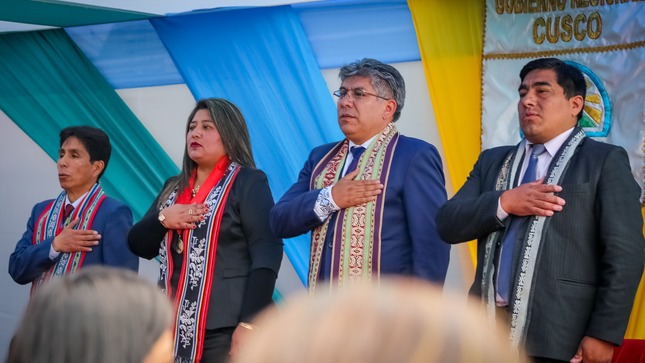 Presidenta de la Corte Superior de Justicia de Cusco participó en la ceremonia de aniversario del IMA Cusco