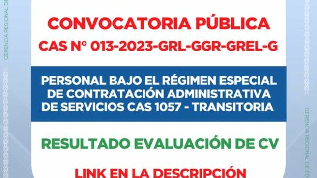 Convocatoria