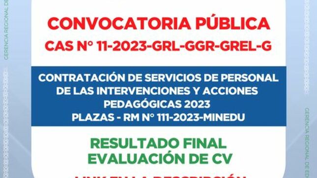 Convocatoria