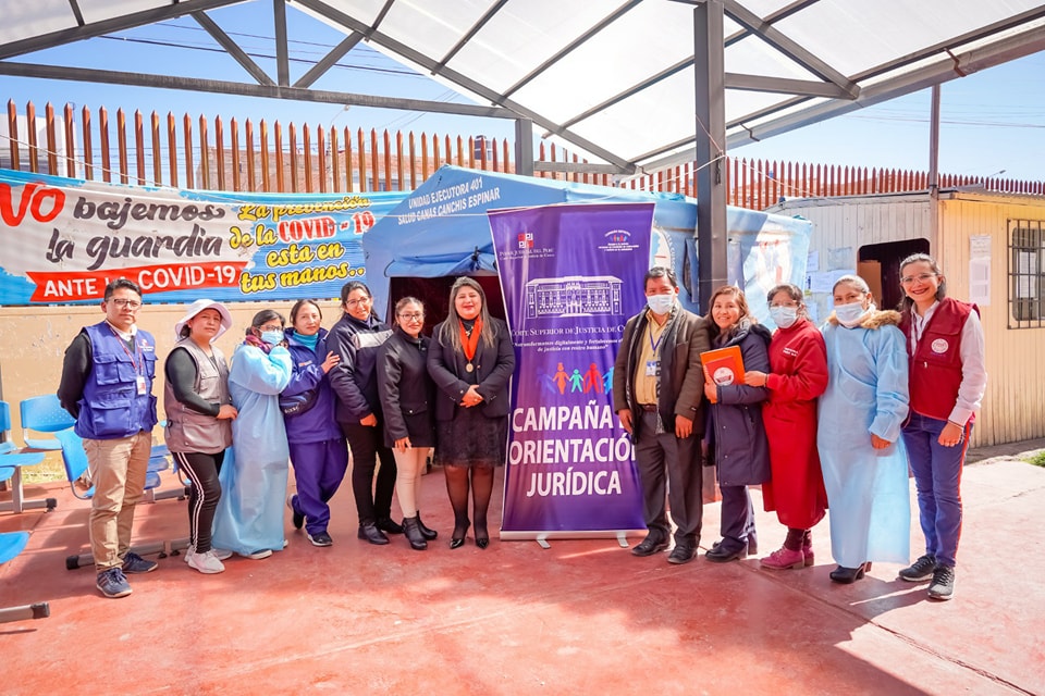 Corte de Cusco capacitó al personal del Centro de Salud de Espinar en la Ruta de Atención de Violencia Familiar