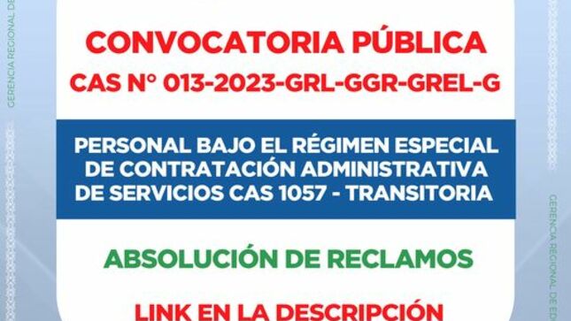 Convocatoria