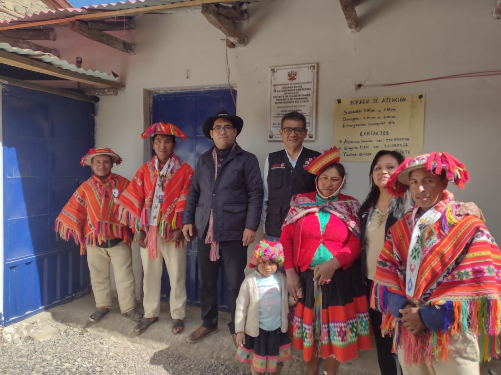 Consejero del Poder Judicial y Consejero Responsable de Justicia de Paz y Justicia Indígena, visitaron los Juzgados de Paz