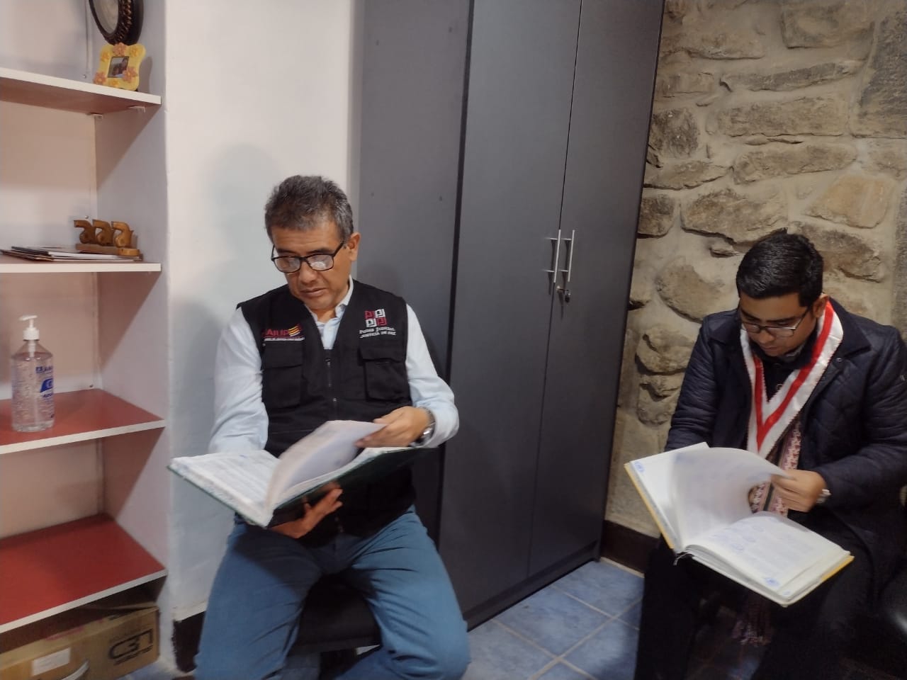 Consejero del Poder Judicial y Consejero Responsable de Justicia de Paz y Justicia Indígena, visitaron los Juzgados de Paz
