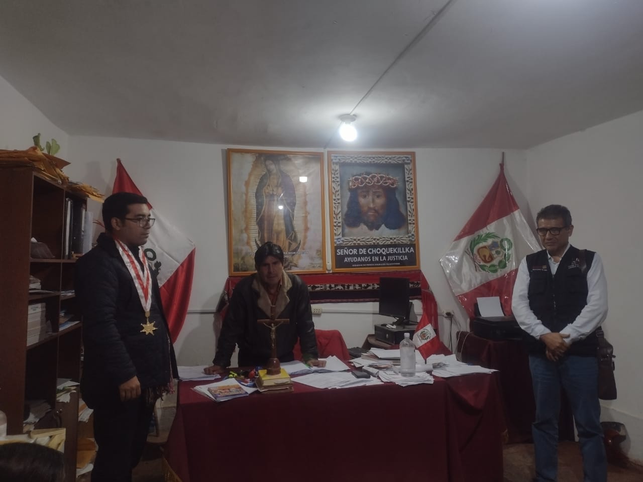 Consejero del Poder Judicial y Consejero Responsable de Justicia de Paz y Justicia Indígena, visitaron los Juzgados de Paz