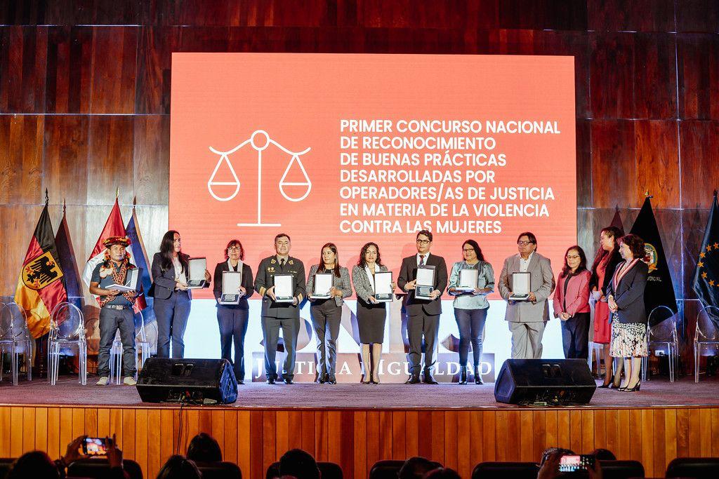 Integrantes del Sistema Nacional Especializado de Justicia Cusco participaron en el primer Concurso Nacional de Buenas Prácticas