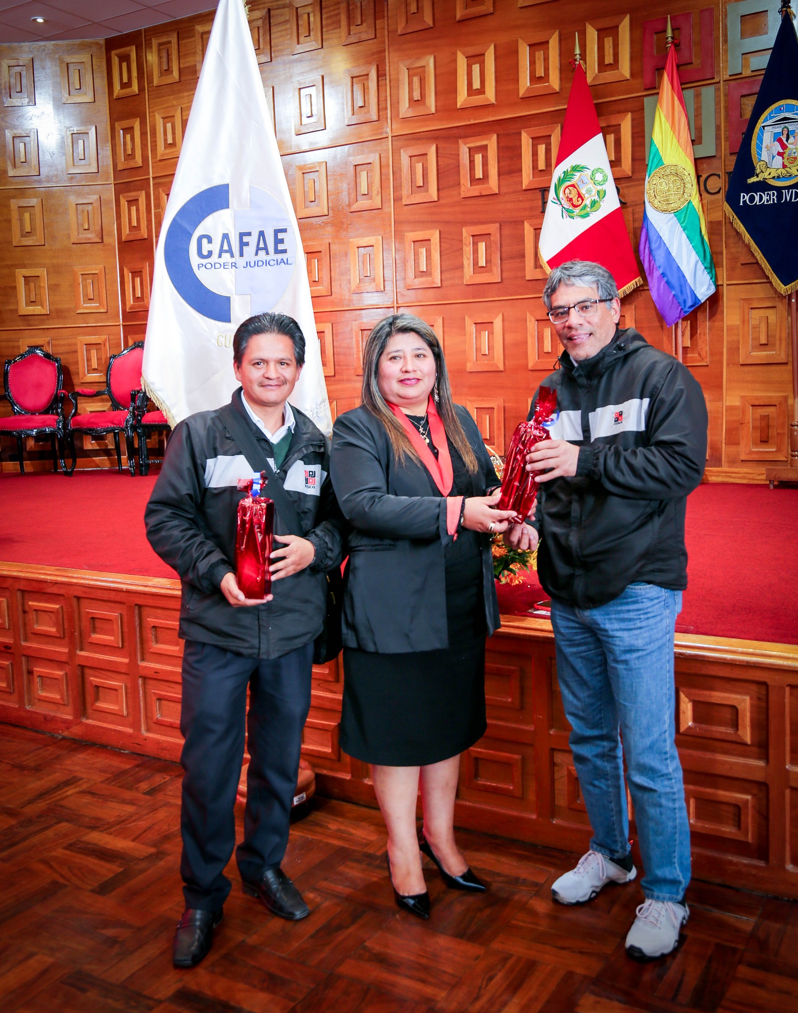 Corte Superior de Justicia de Cusco rindió homenaje a Padres Judiciales por su día
