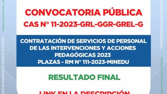Convocatoria