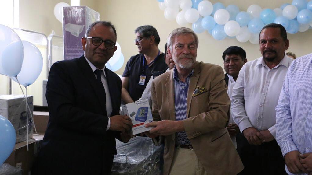 Minsa entrega mobiliario y equipos médicos al Centro Materno Infantil Pedro López Guillen de Huarochirí