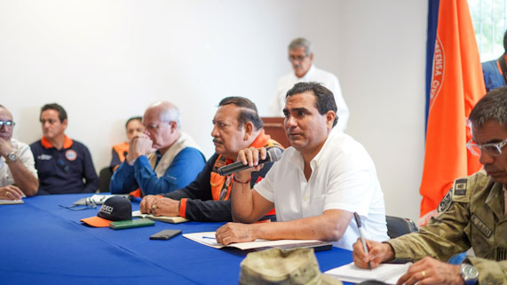 Gobernador: “Todas las instituciones deben prepararse para afrontar el fenómeno climático”