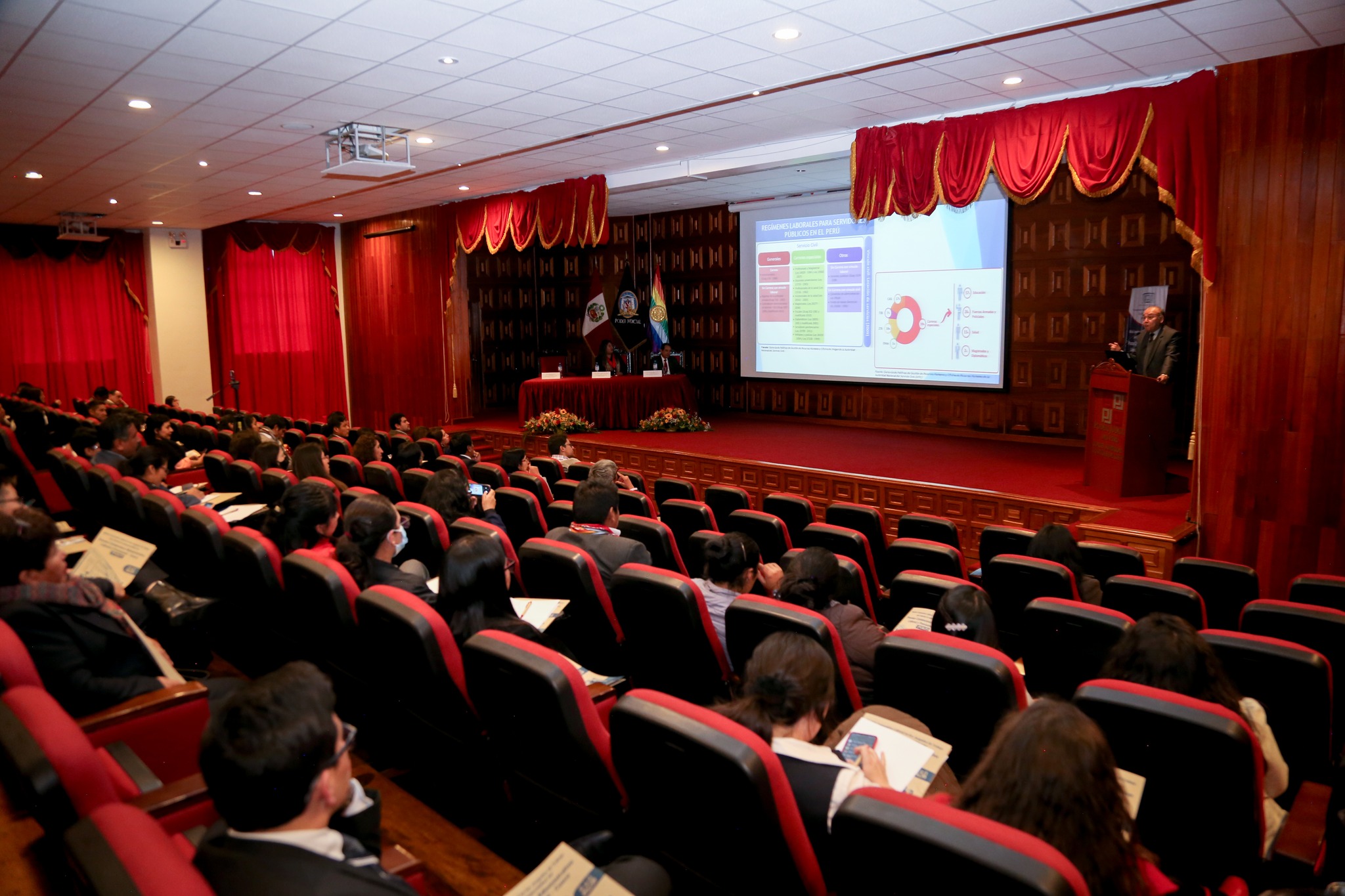 Con éxito se desarrolló Conferencia Magistral "Reformas y Propuestas aplicables al Proceso Contencioso Administrativo Laboral y Previsional