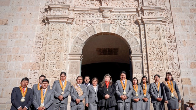 Presidenta de la Corte Superior de Justicia de Cusco saludó a la provincia de Chumbivilcas por sus 198 años de creación