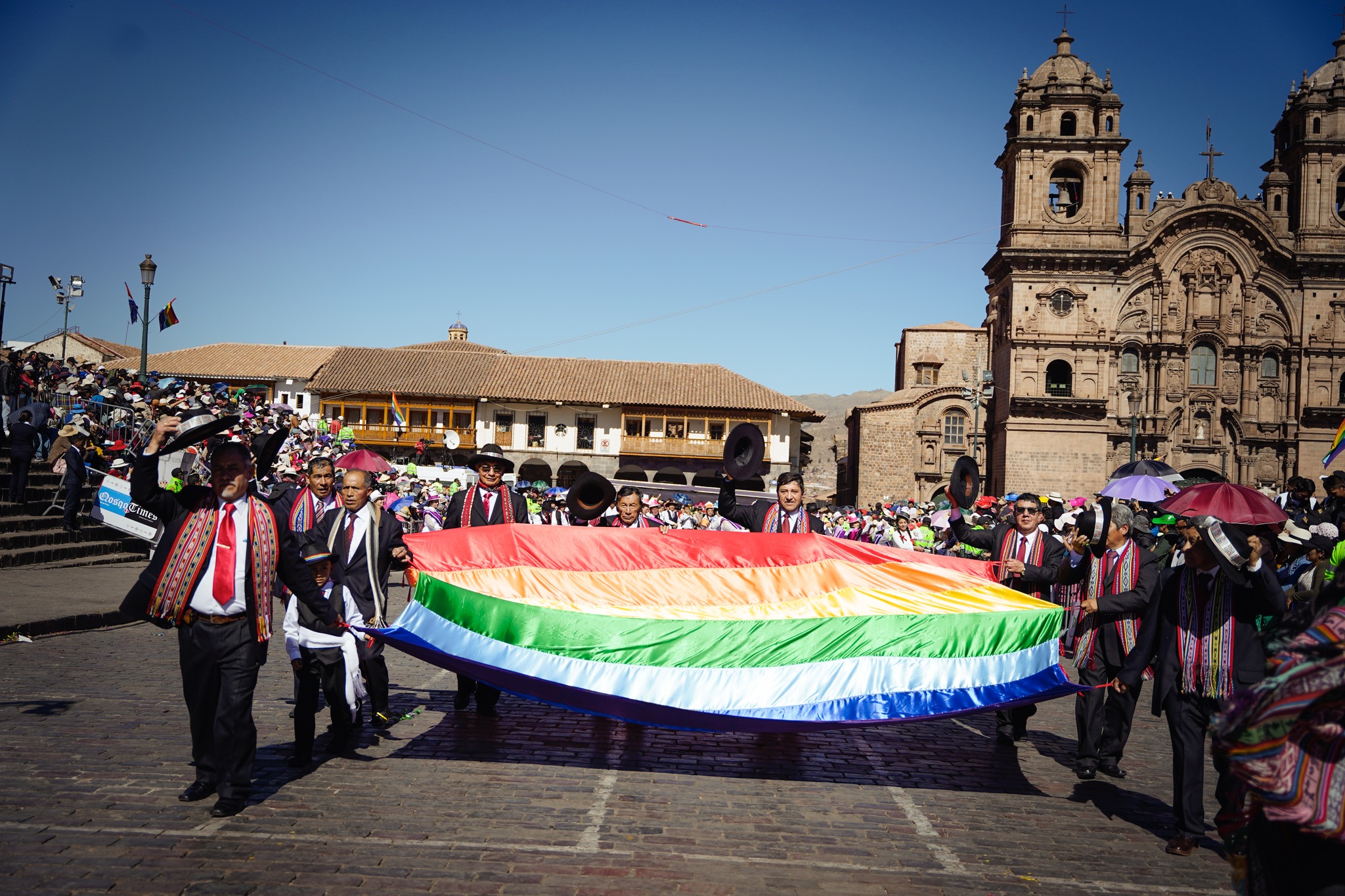 Corte Superior de Justicia de Cusco rinde homenaje a la Ciudad Imperial