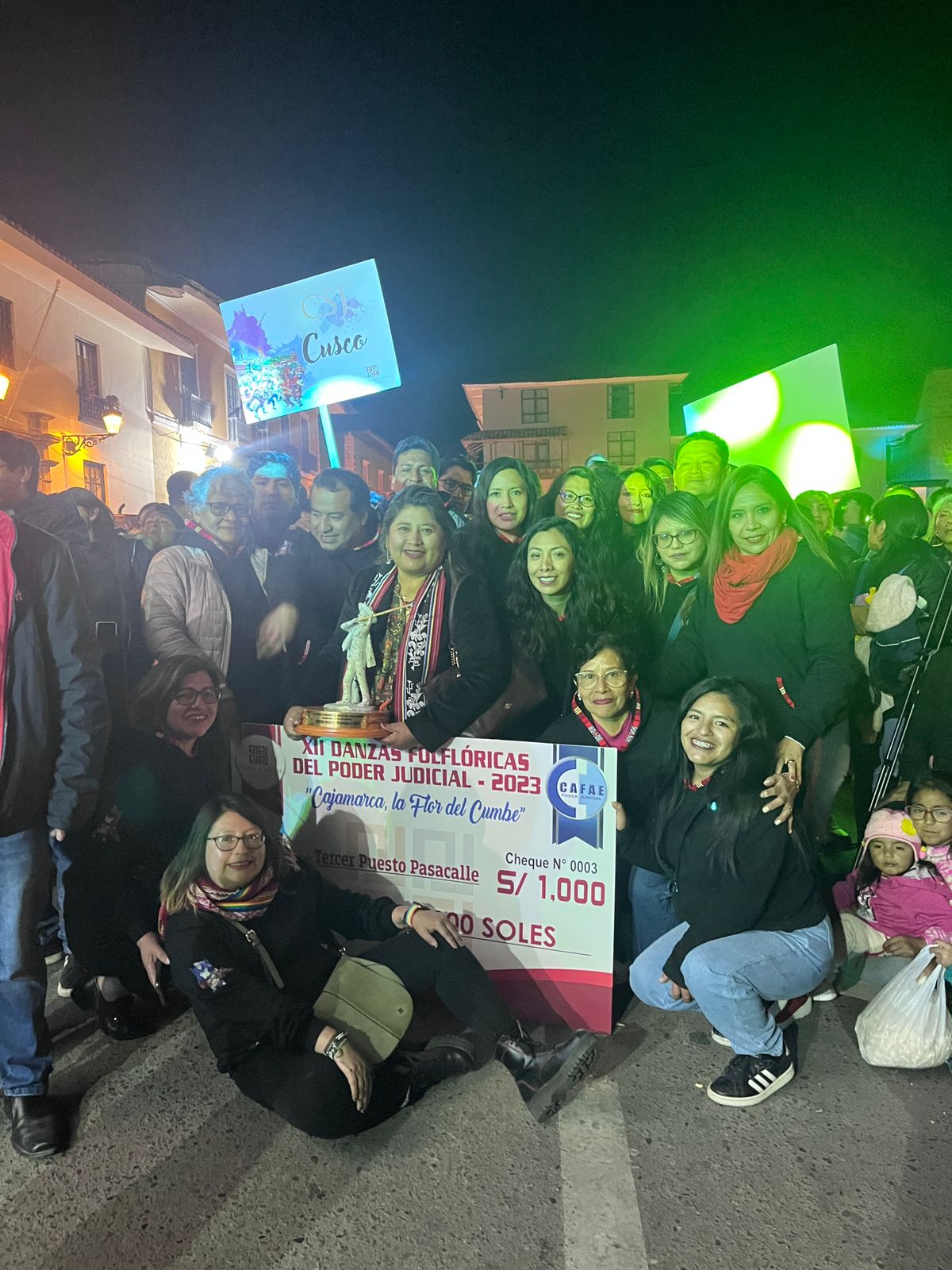 Corte Superior de Justicia de Cusco participó en el XII Festival de Danzas Folklóricas del Poder Judicial