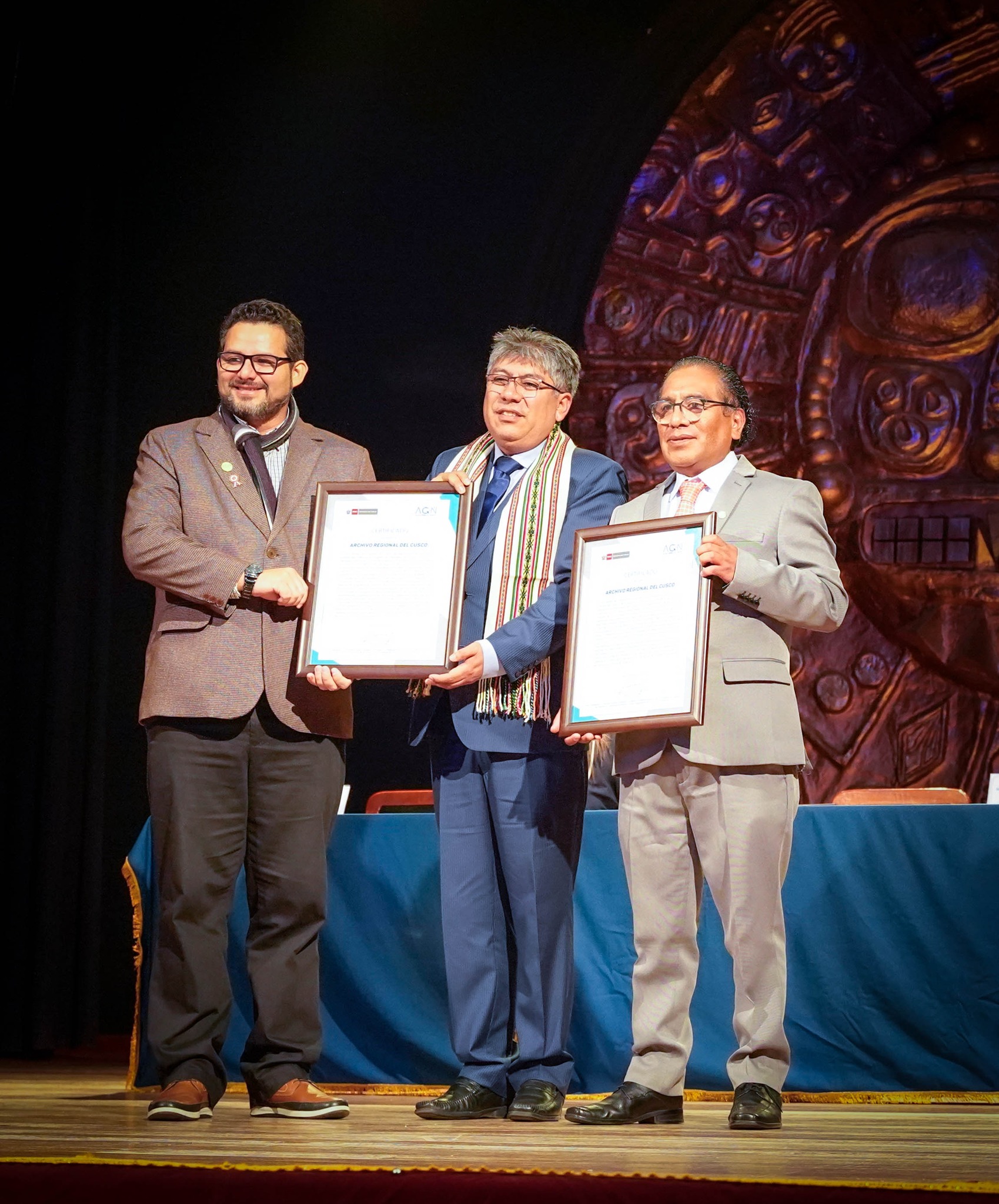 Presidenta de la Corte de Cusco participó de la inauguración de la Primera Jornada Internacional de Archivos y Gestión Documental